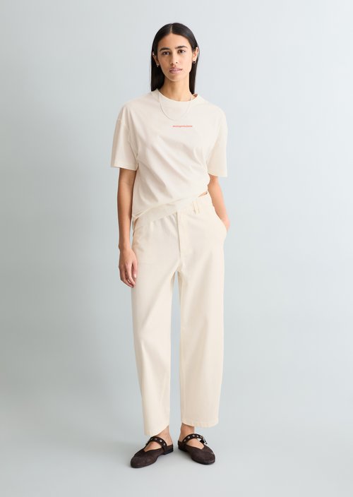 Relaxed-fit T-shirt — Silky White