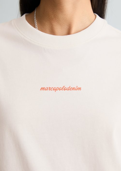 Relaxed-fit T-shirt — Silky White