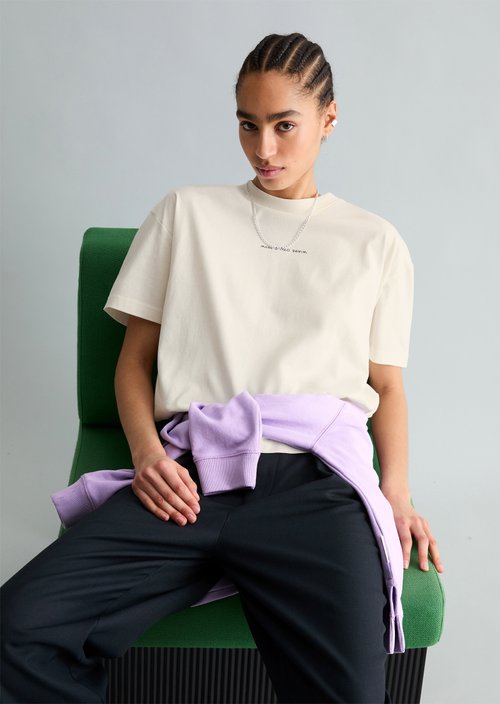 Relaxed-fit T-shirt — Offwhite