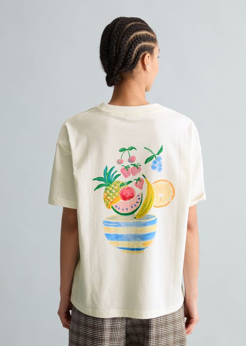 Relaxed-fit T-shirt — Silky White