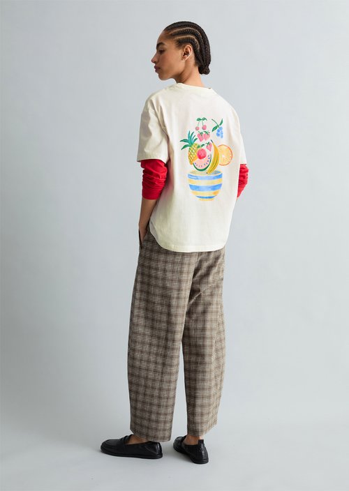 Relaxed-fit T-shirt — Silky White