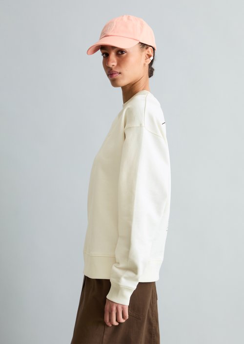 Oversize sweatshirt — Silky White