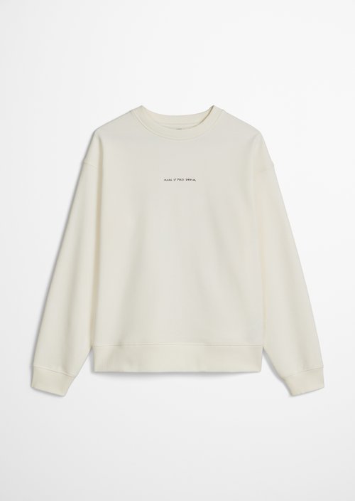 Oversize sweatshirt — Silky White