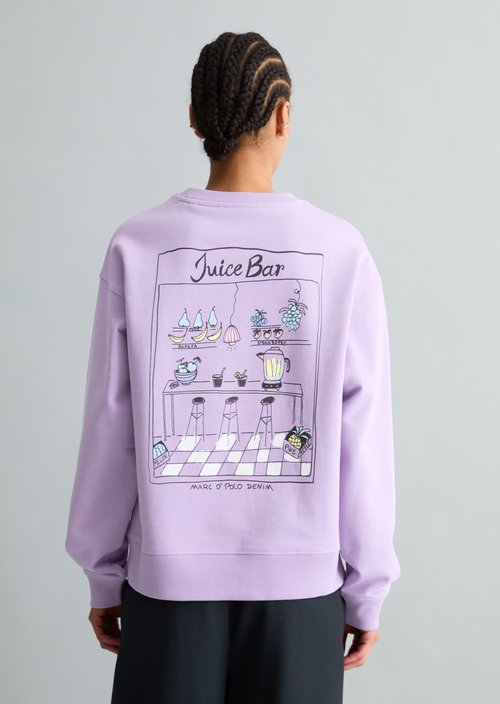 Oversize sweatshirt — Wild Orchid