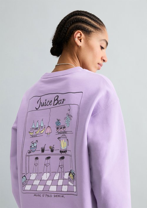 Oversize sweatshirt — Wild Orchid