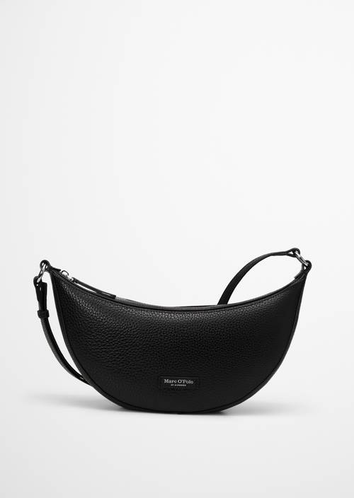 Schoudertas medium Black in vooraanzicht