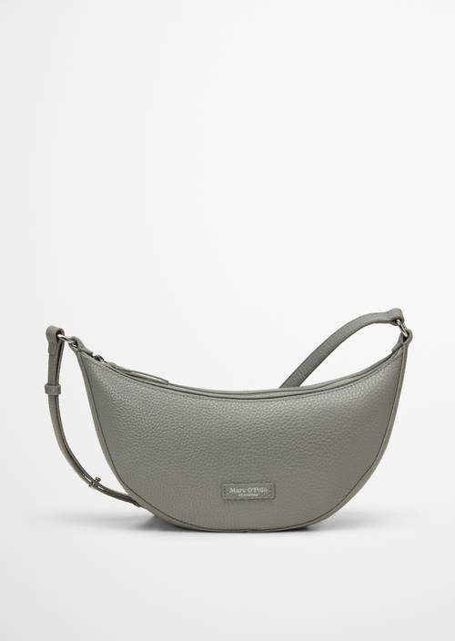 Schoudertas medium Basalt Grey in vooraanzicht