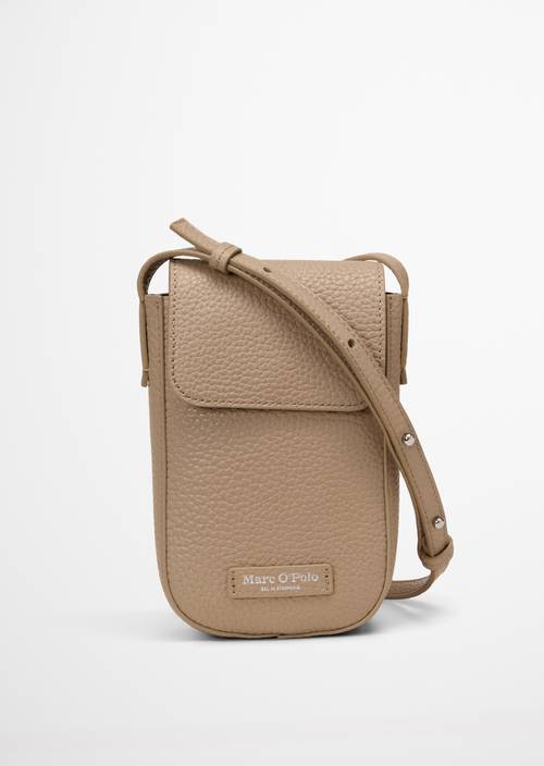 Smartphonehoesje Earthy Taupe in vooraanzicht