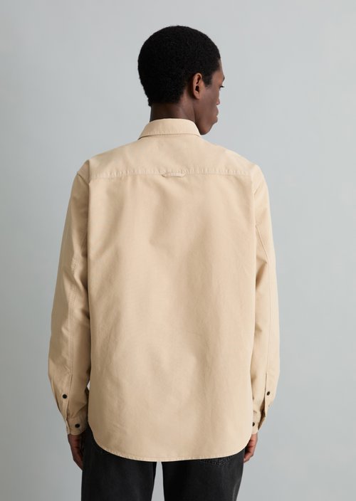 Oxford shirt regular — Frosty Sand