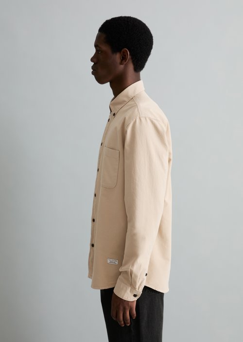 Oxford shirt regular — Frosty Sand