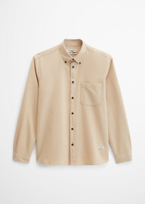 Oxford shirt regular — Frosty Sand