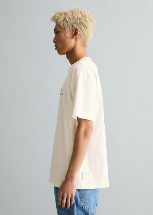 T-shirt oversized — Silky White