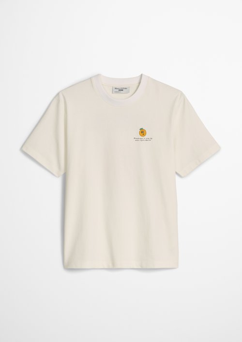 T-shirt oversized — Silky White