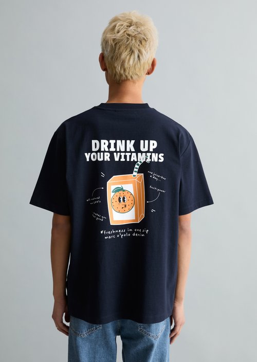 T-shirt oversized — True Navy