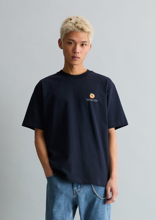 T-shirt oversized — True Navy