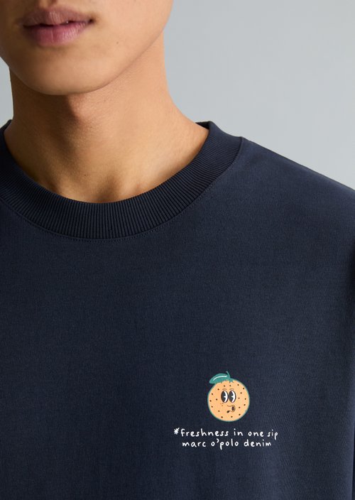 T-shirt oversized — True Navy