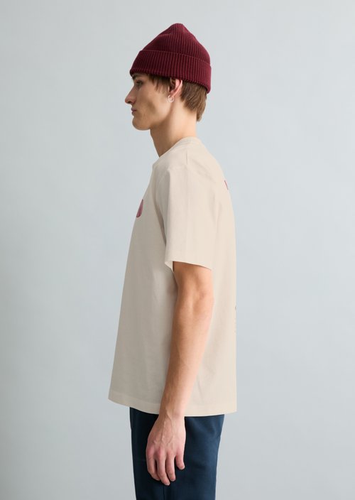 T-shirt oversized — Silky White