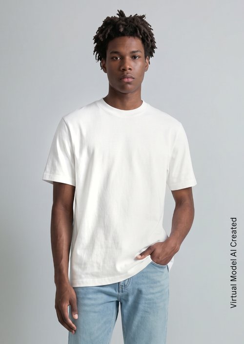 Relaxed-fit T-shirt — White