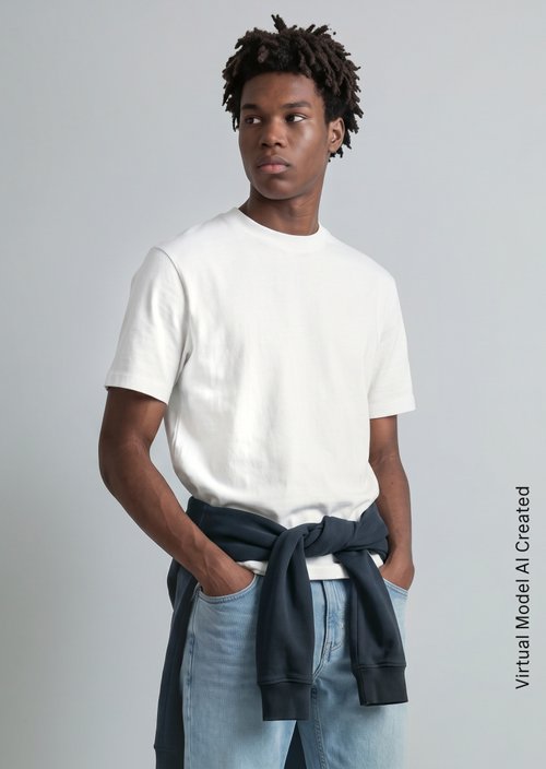 Relaxed-fit T-shirt — White