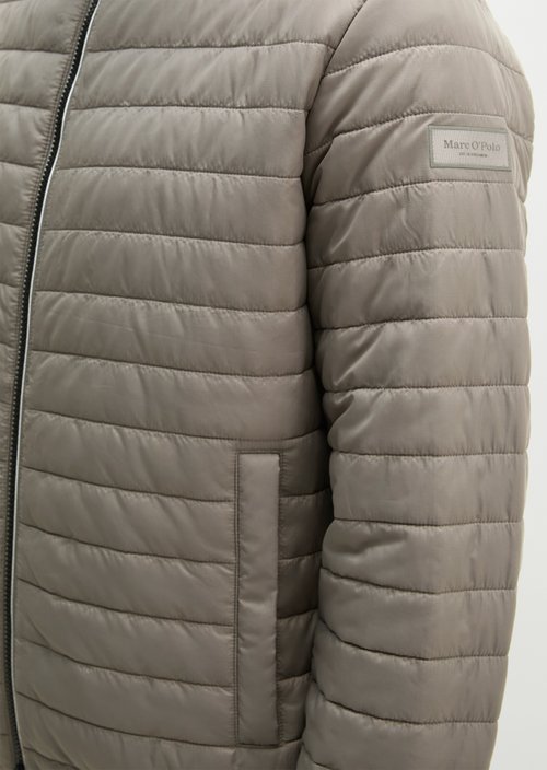 Quilted Jacket, Regular Fit — Graphite Dust