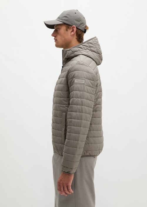 Quilted Jacket, Regular Fit — Graphite Dust