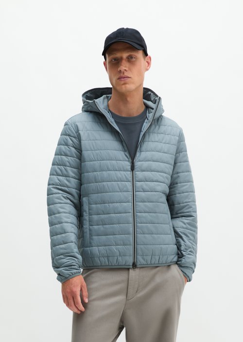 Quilted Jacket, Regular Fit — Black Pepper