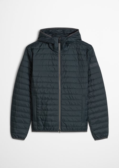 Quilted Jacket, Regular Fit — Peppercorn Grey