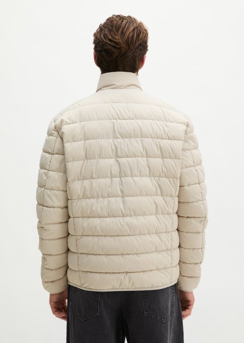 Quilted jacket regular — Grey Silk