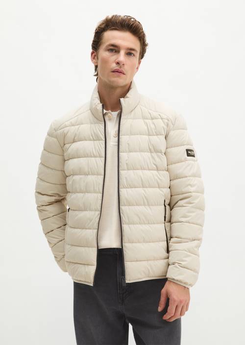 Steppjacke regular Grey Silk in Frontalansicht