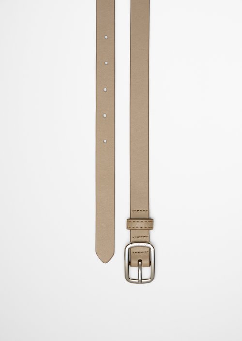 Belt model Anne — Earthy Taupe