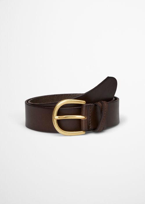 Belt model Edis — Burnt Coffee