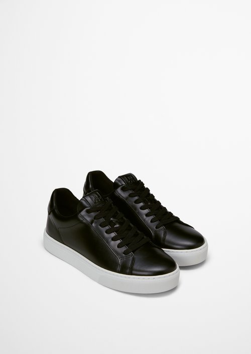 Cup sole sneaker model Agar — Black