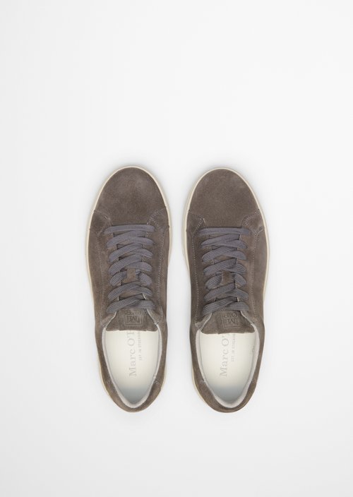 Cup sole sneaker model Agar — Dark Nickle