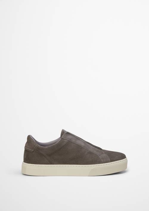 Sneaker slip-on modello Agar Grey Morn vista esterna scarpa destra