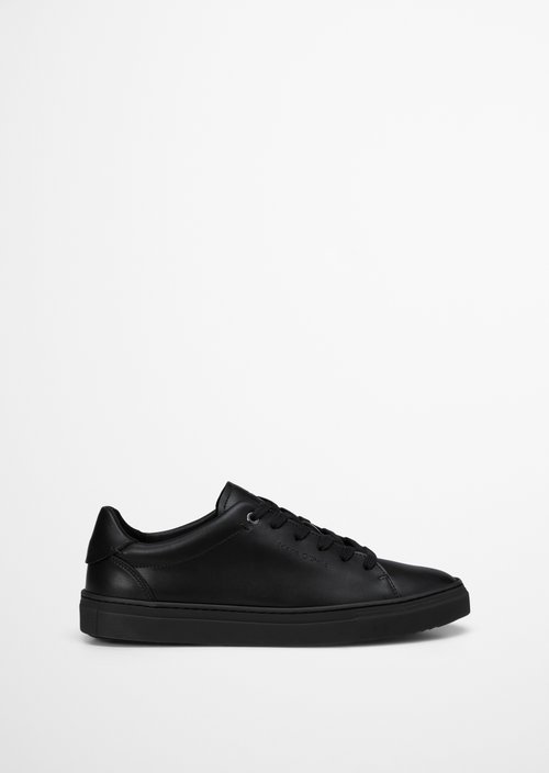 Cup sole sneaker model Alf — Black