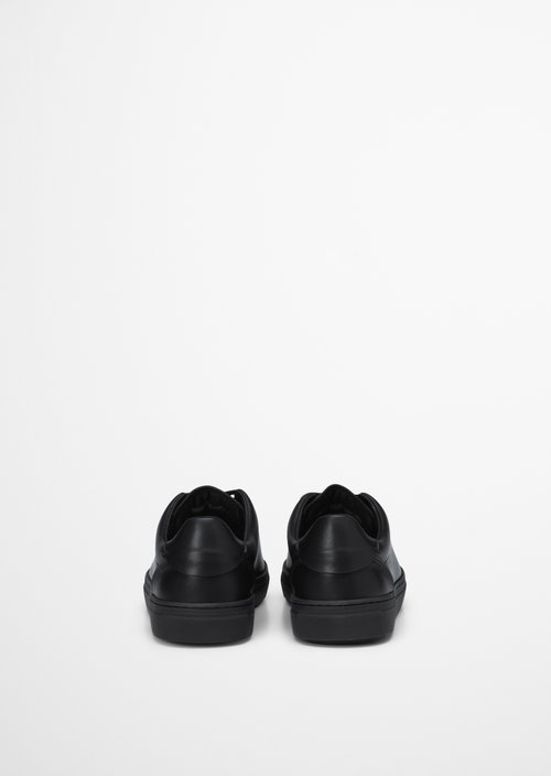 Cup sole sneaker model Alf — Black