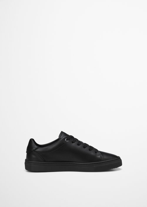 Cup sole sneaker model Alf — Black