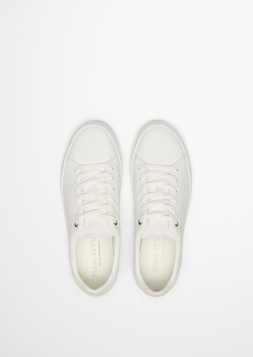 Cup sole sneaker model Alf — White