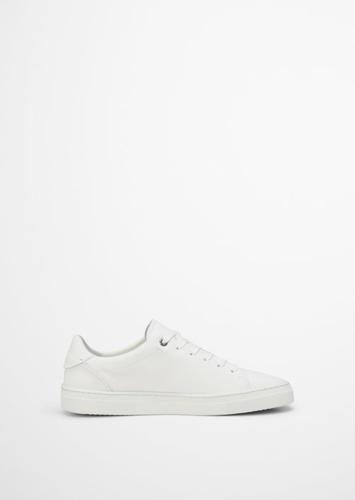 Cup sole sneaker model Alf — White