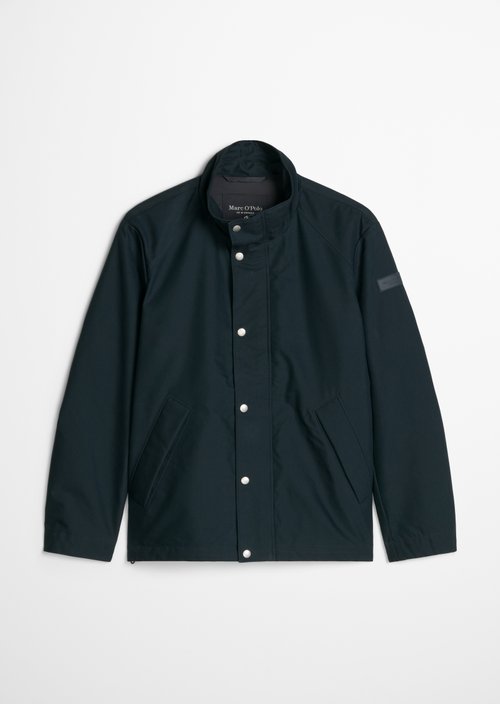 Regular-Fit Canvas Jacket — Peppercorn Grey