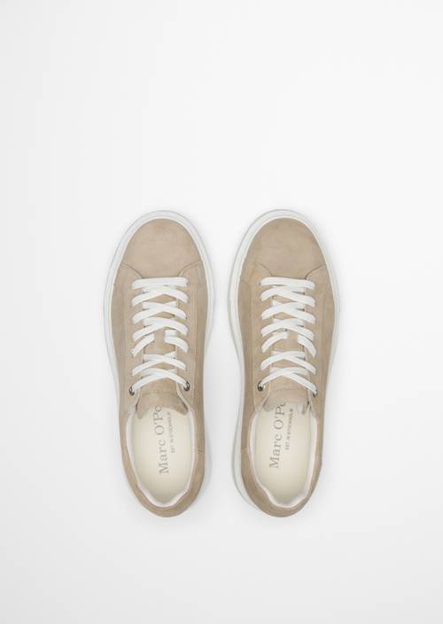 Sneaker model Cedric Grey Silk in top view