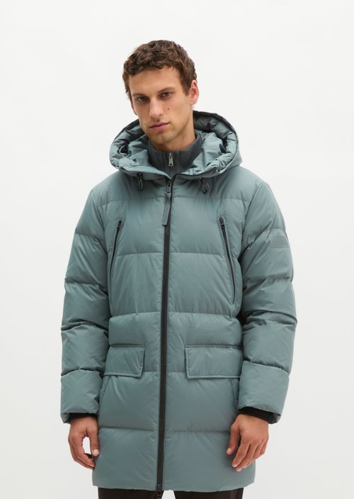 Regular-Fit Quilted Down Jacket — Skipping Stone