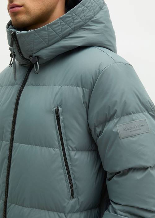Regular-Fit Quilted Down Jacket Skipping Stone in detail view