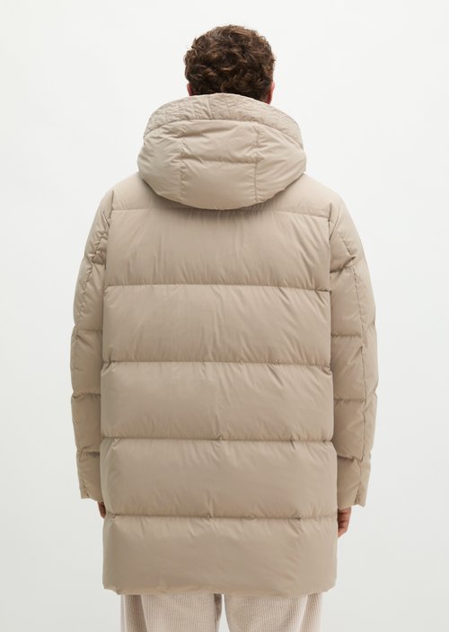 Regular-Fit Quilted Down Jacket — Charleston Gray