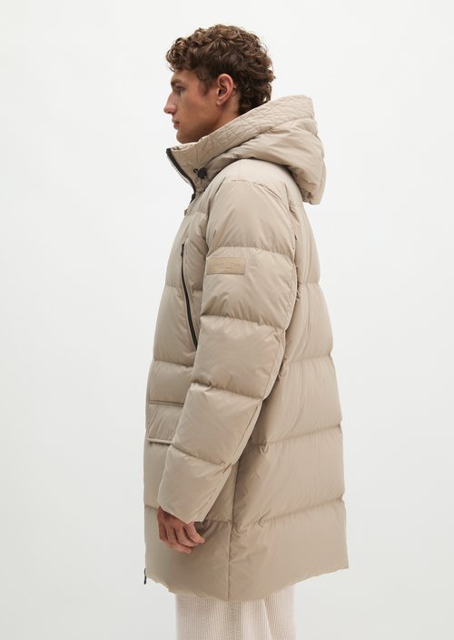 Regular-Fit Quilted Down Jacket — Charleston Gray