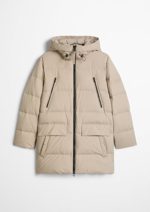 Regular-Fit Quilted Down Jacket — Charleston Gray