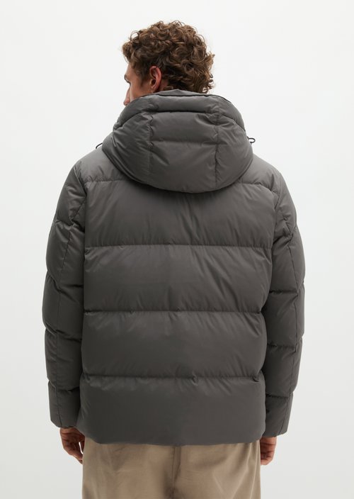 Regular-Fit Quilted Down Jacket — Wooden Earth
