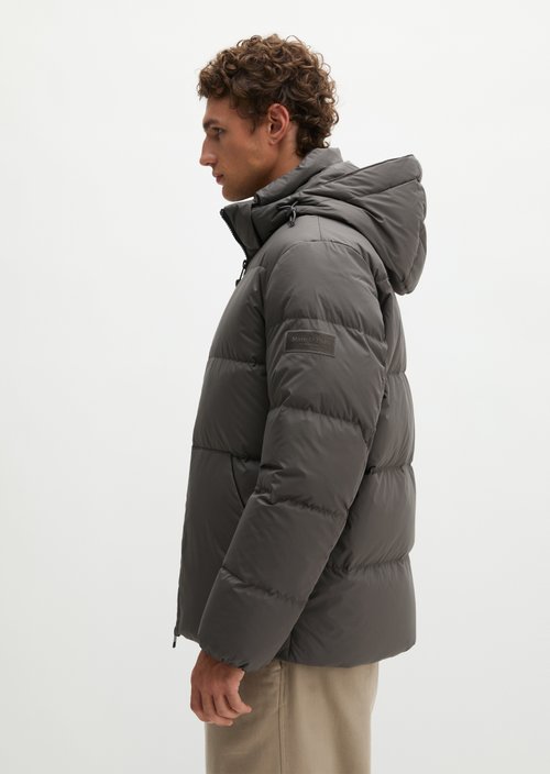Regular-Fit Quilted Down Jacket — Wooden Earth