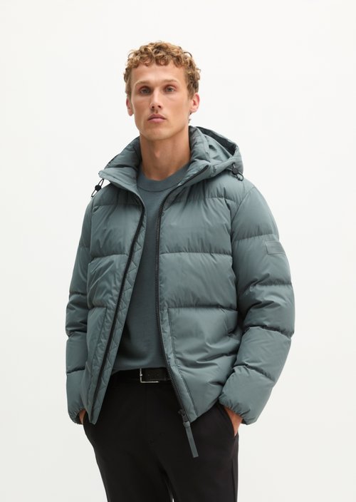 Regular-Fit Quilted Down Jacket — Skipping Stone