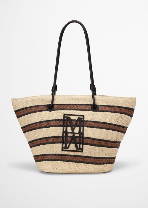 Bast-Shopper large — Light Raffia